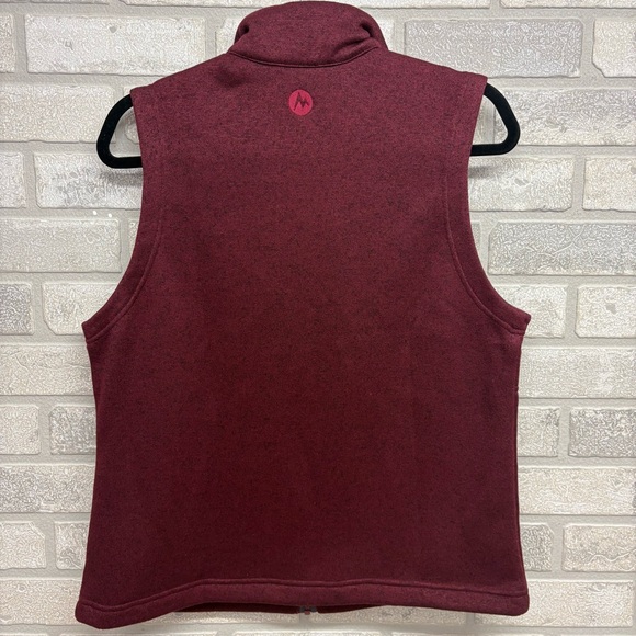 Women's Marmot Acai Berry Heather Fleece Vest M - Picture 4 of 10
